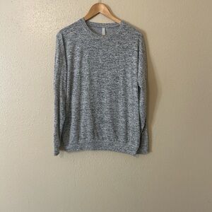 Athleta Heather Gray Men's Crewneck Sweater
